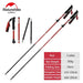 Naturehike wandelstok - Inklapbaar - Nordic Walking Stokken - Lichtgewicht en compact - Bivakshop