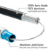 Naturehike wandelstok - Inklapbaar - Nordic Walking Stokken - Lichtgewicht en compact - Bivakshop