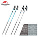 Naturehike wandelstok - Inklapbaar - Nordic Walking Stokken - Lichtgewicht en compact - Bivakshop