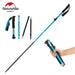 Naturehike wandelstok - Inklapbaar - Nordic Walking Stokken - Lichtgewicht en compact - Bivakshop
