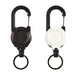 Nieuwe heavy duty intrekbare karabijnhaak sleutelhanger houder - Bivakshop
