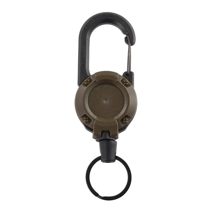 Nieuwe heavy duty intrekbare karabijnhaak sleutelhanger houder - Bivakshop