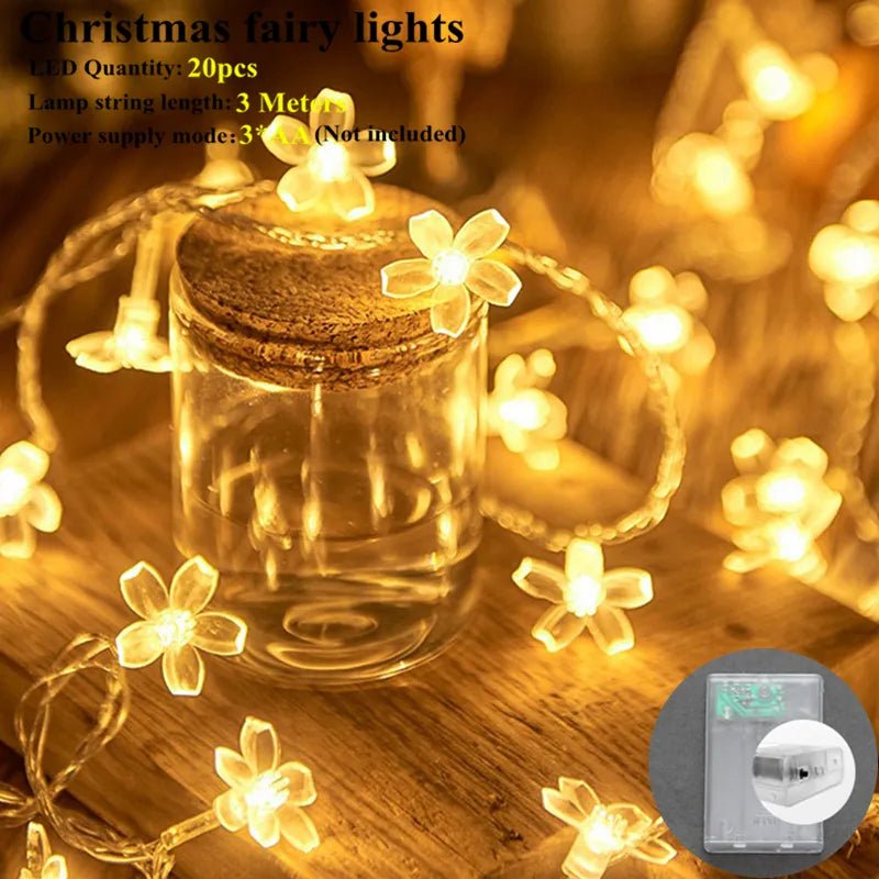 Nieuwjaar 2024 creatieve wilg twijg takverlichting met 20 LED's - Sfeervolle kerstdecoratie voor thuis - Feestelijke kerstsfeer - Bivakshop