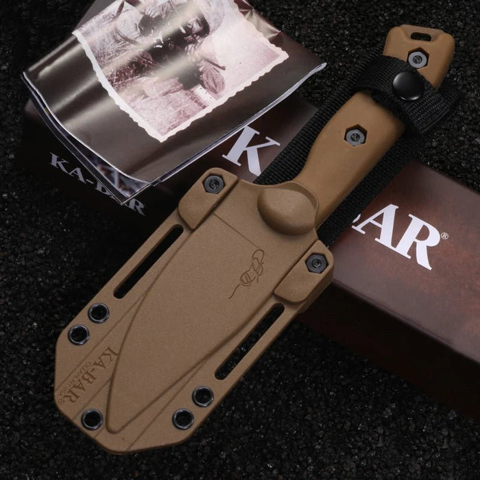 Night Stalker BK 18 tactisch vast mes met nylon glasvezel handvat en kydex schede - Bivakshop