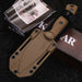 Night Stalker BK 18 tactisch vast mes met nylon glasvezel handvat en kydex schede - Bivakshop