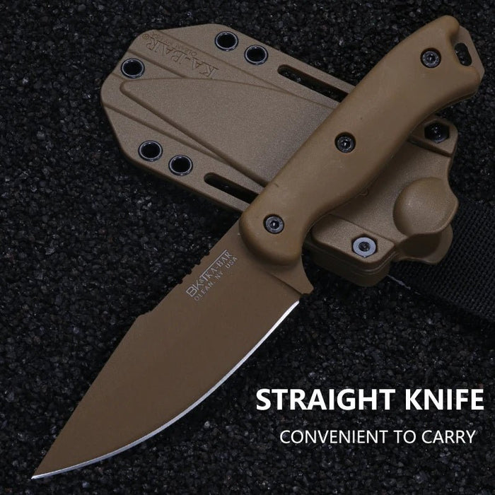 Night Stalker BK 18 tactisch vast mes met nylon glasvezel handvat en kydex schede - Bivakshop