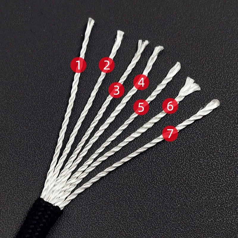 Noble Eagle 7-Core paracord touw - Sterk en veelzijdig voor outdoor avonturen - 550 LB breeksterkte - Bivakshop