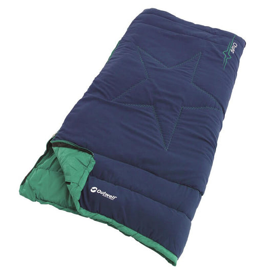 Oase outdoors outwell champ kids slaapzak blauw - Bivakshop