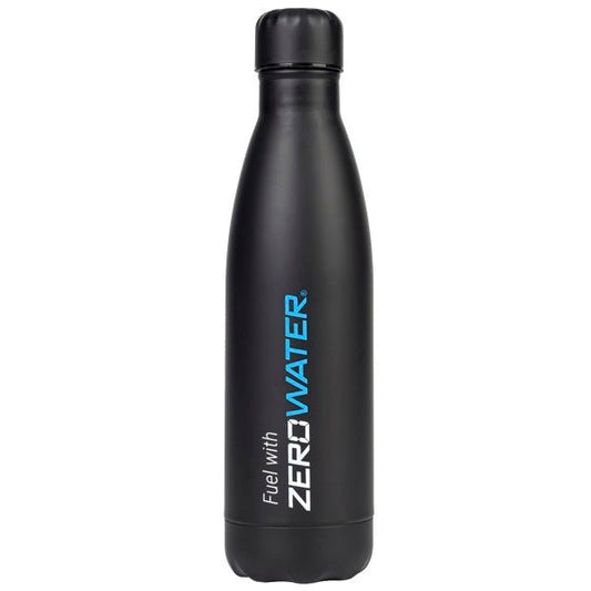 "On the go" ZeroWater drinkfles zwart - Bidon - Bivakshop