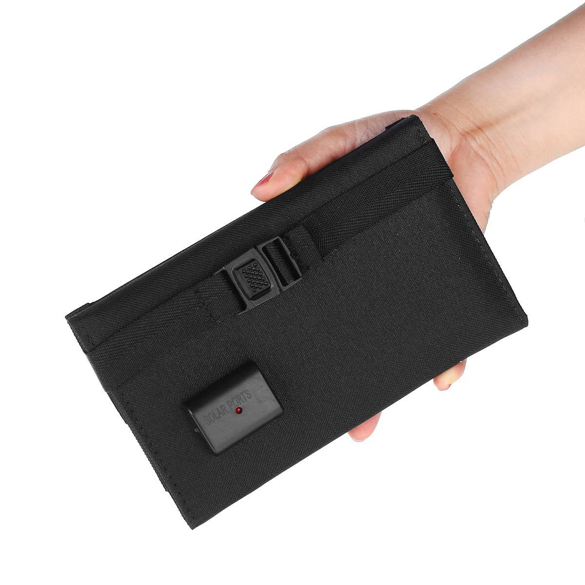 Opvouwbaar zonnepaneel 5V 20W Power Bank voor mobiele telefoon - Waterdicht en draagbaar - Bivakshop
