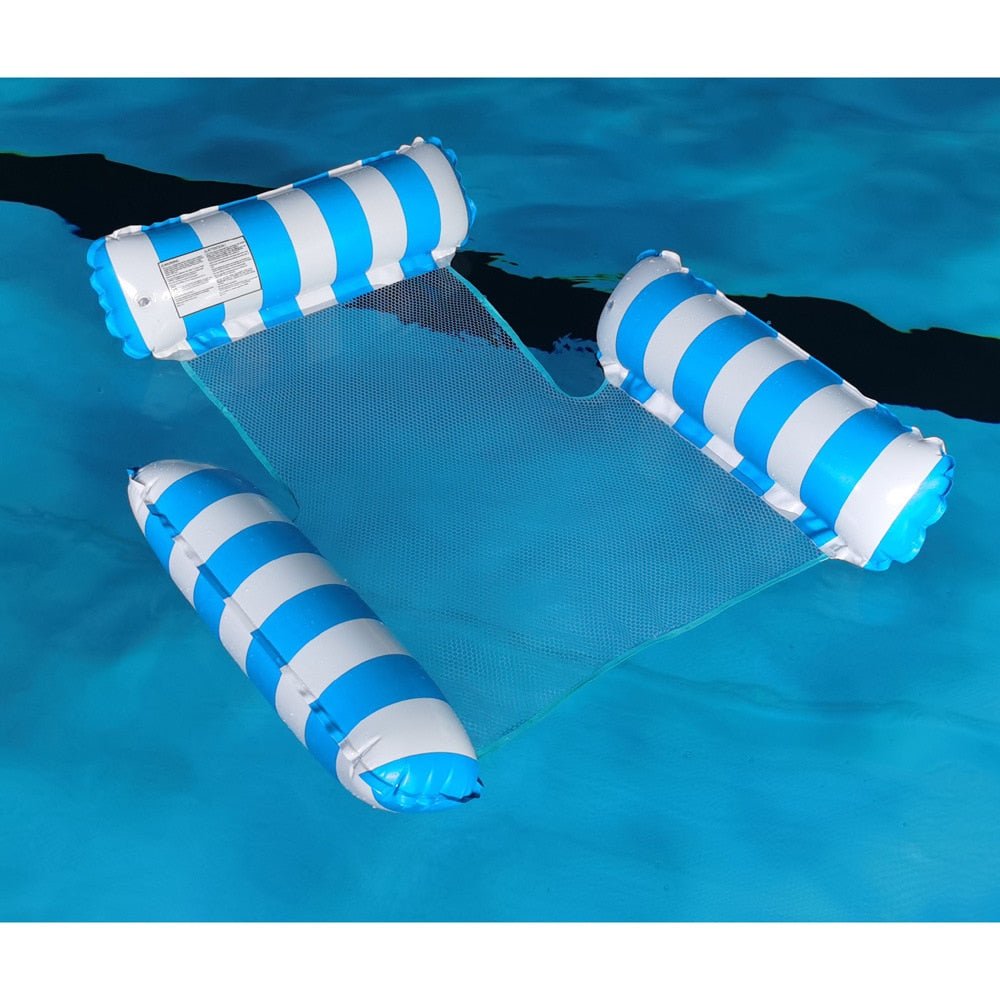Opvouwbare drijvende water hangmat - Zwembad Float Stoel - Bivakshop