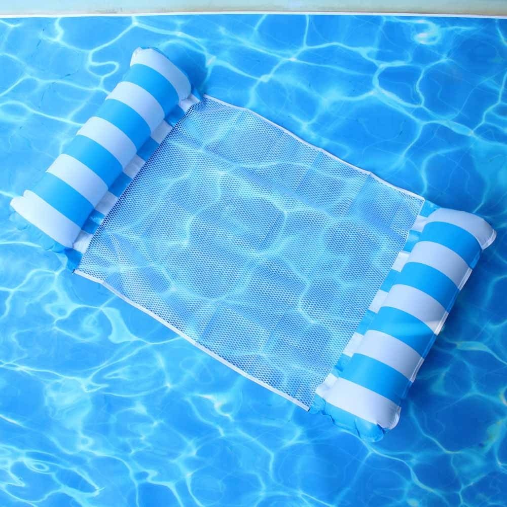 Opvouwbare drijvende water hangmat - Zwembad Float Stoel - Bivakshop
