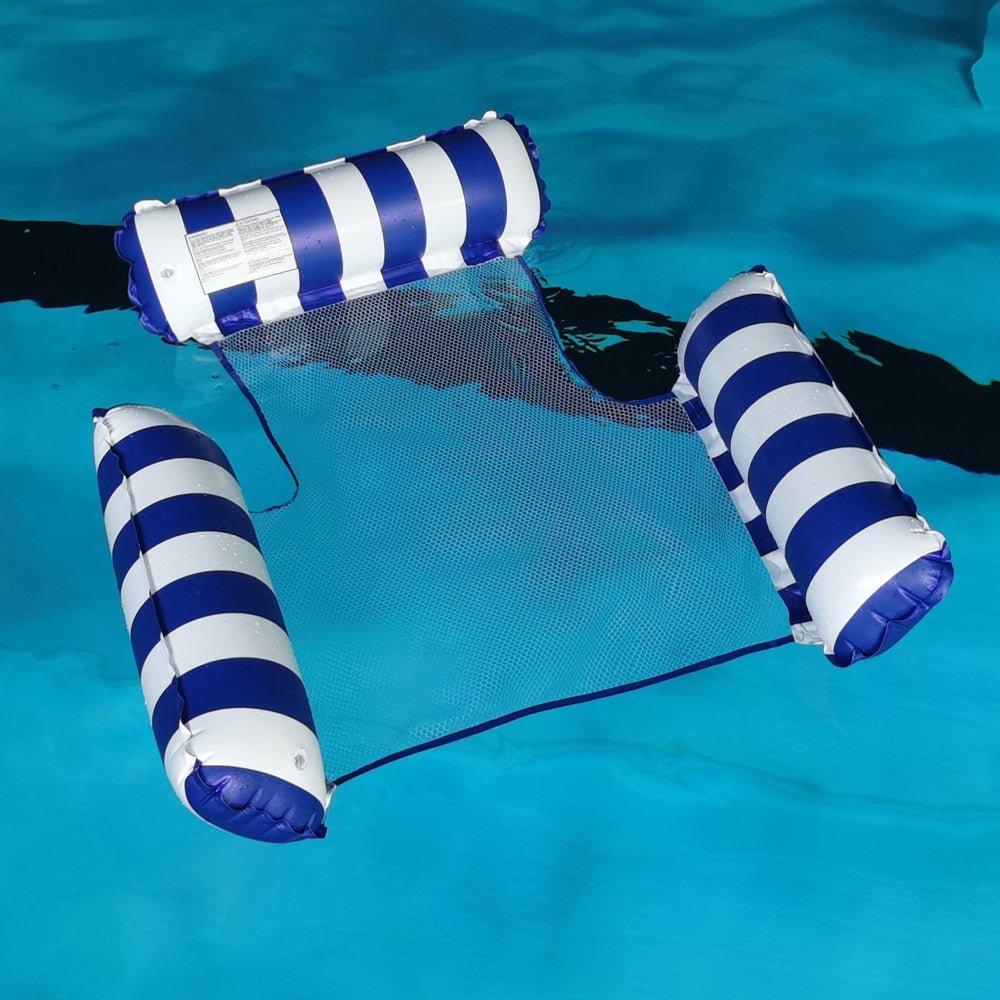 Opvouwbare drijvende water hangmat - Zwembad Float Stoel - Bivakshop