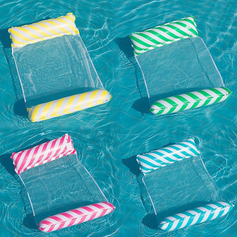 Opvouwbare drijvende water hangmat - Zwembad Float Stoel - Bivakshop