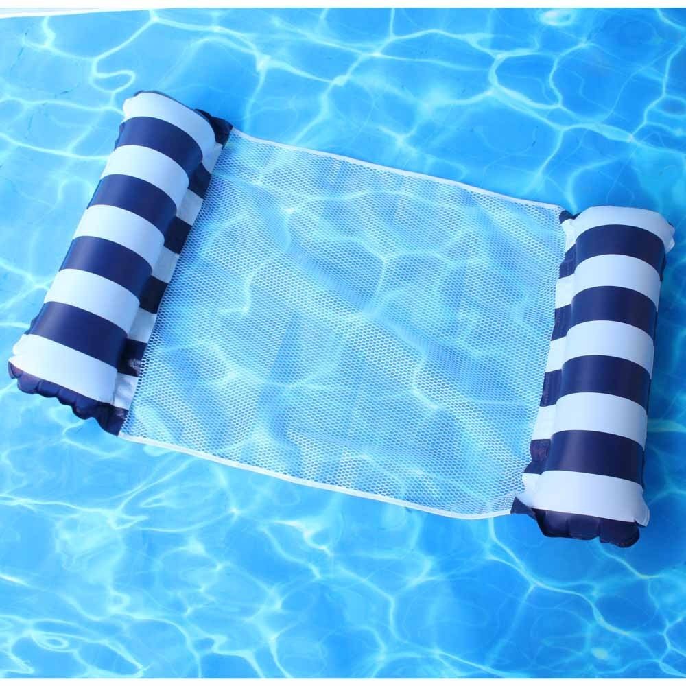 Opvouwbare drijvende water hangmat - Zwembad Float Stoel - Bivakshop