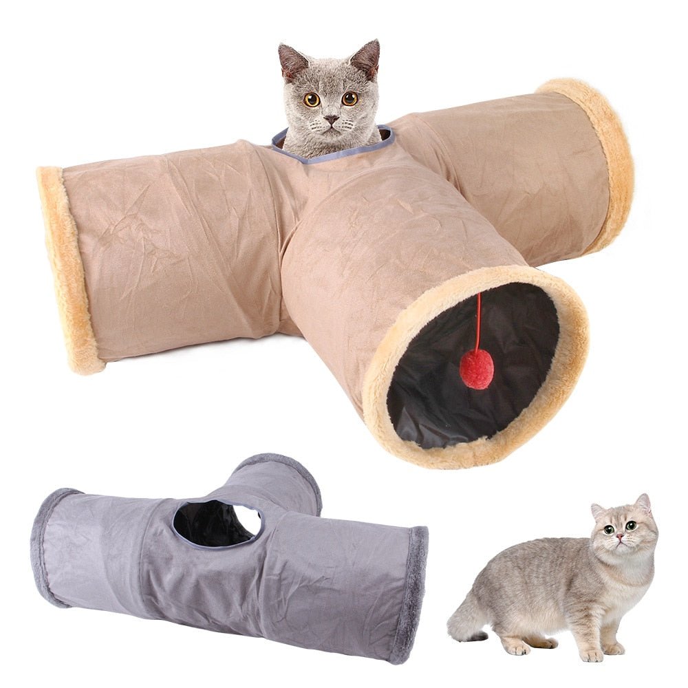Opvouwbare katten konijn of honden tunnel - Huisdier speelgoed - speelgoedtunnel - Bivakshop