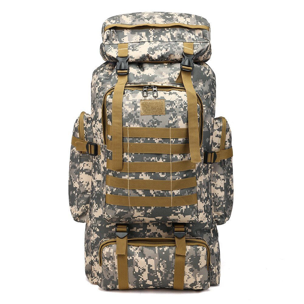 Outdoor camouflage rugzak voor heren - Grote capaciteit - Waterdicht - Militair - Bivakshop