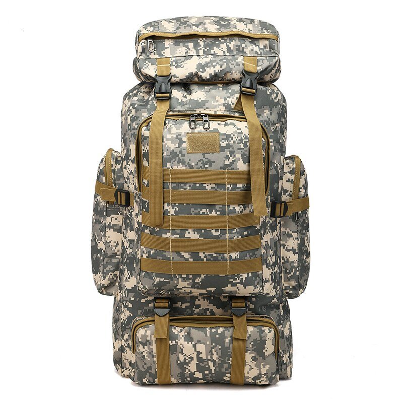 Outdoor camouflage rugzak voor heren - Grote capaciteit - Waterdicht - Militair - Bivakshop