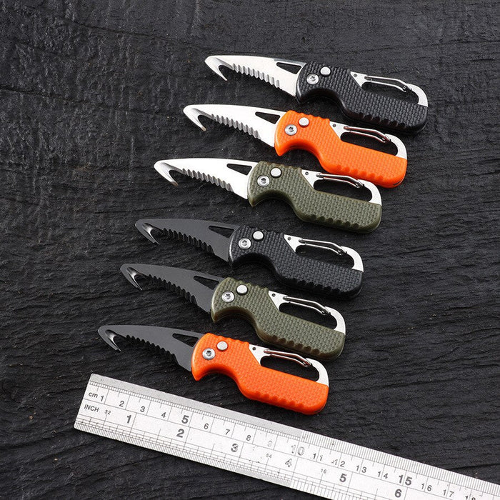 Outdoor Camping - Portable Folding Knife - Package Knife - Keychain - Bivakshop