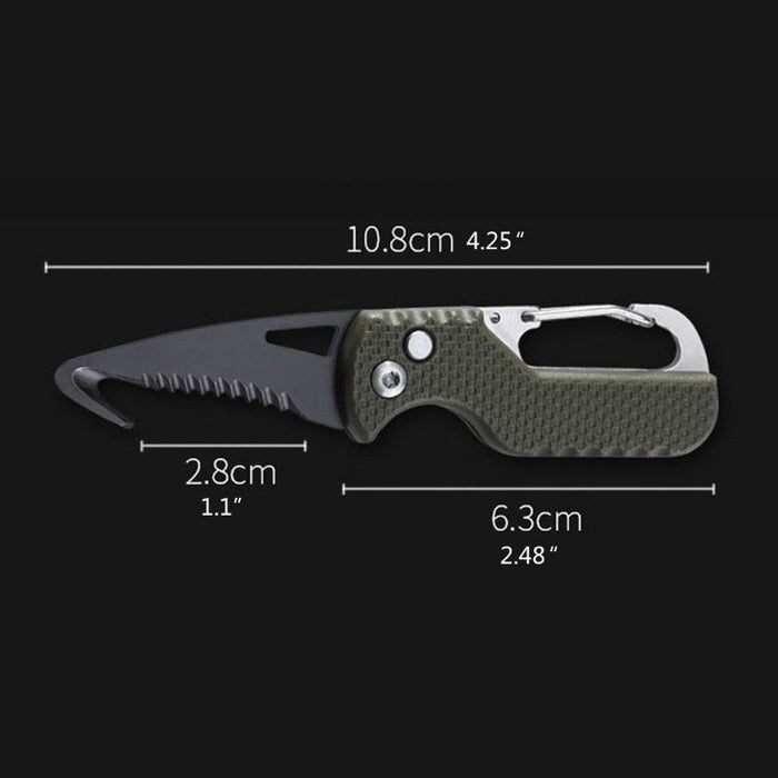 Outdoor Camping - Portable Folding Knife - Package Knife - Keychain - Bivakshop
