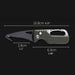 Outdoor Camping - Portable Folding Knife - Package Knife - Keychain - Bivakshop