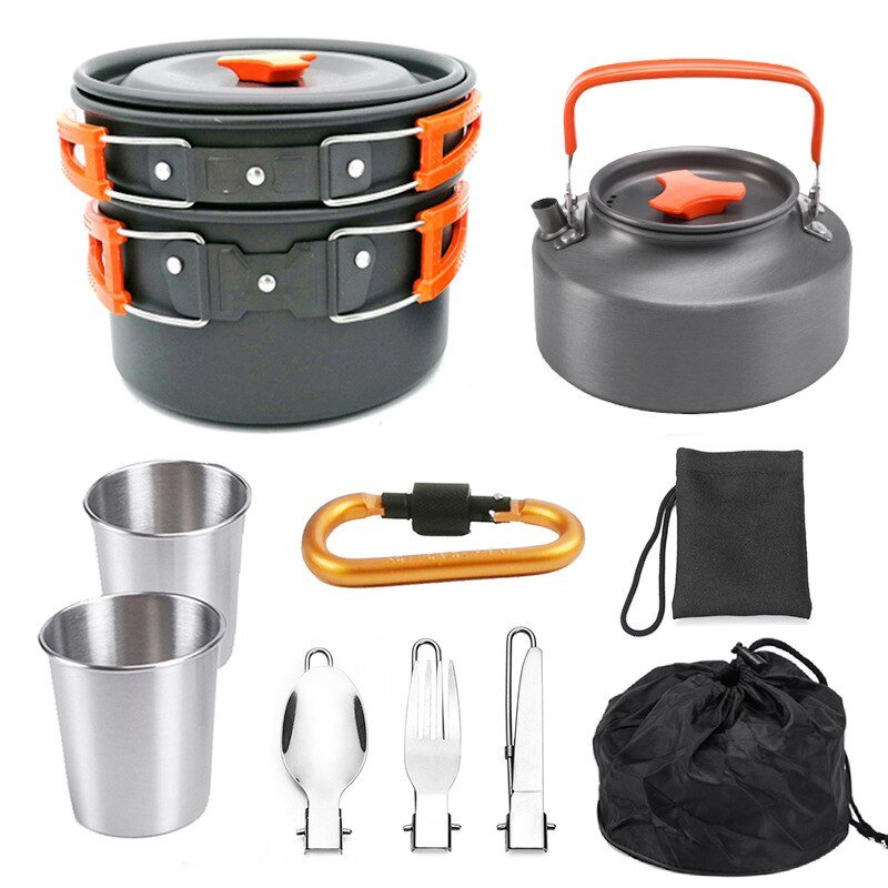 Outdoor Pannen set - Keukengerei - Bivakshop