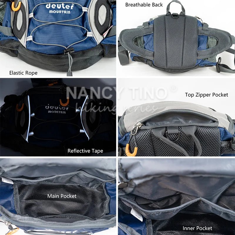 Outdoor sport heuptas - Unisex - Camping fietstas - Waterdichte Molle tas - Bivakshop