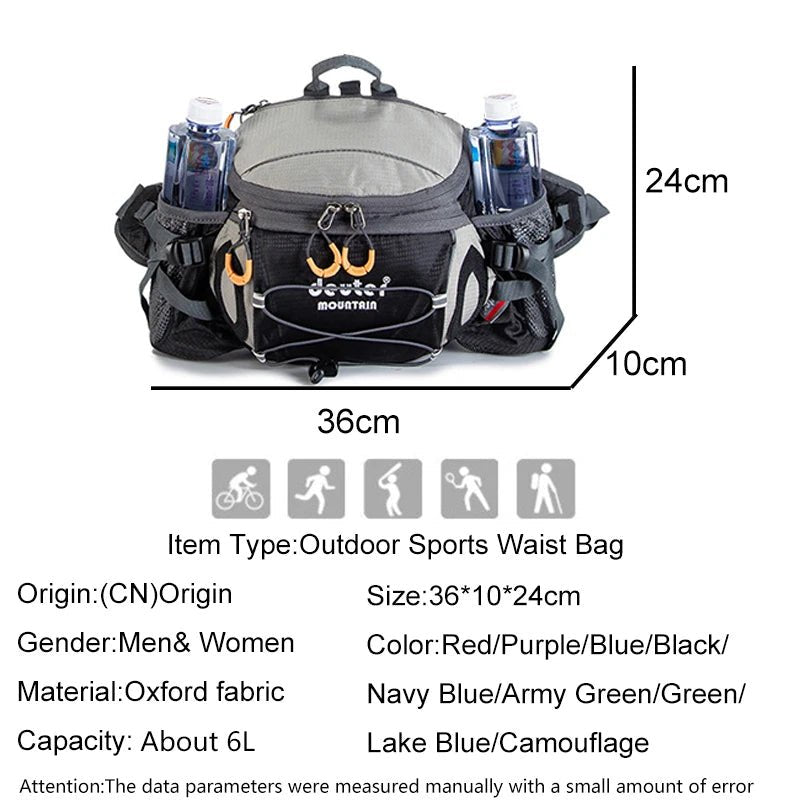 Outdoor sport heuptas - Unisex - Camping fietstas - Waterdichte Molle tas - Bivakshop