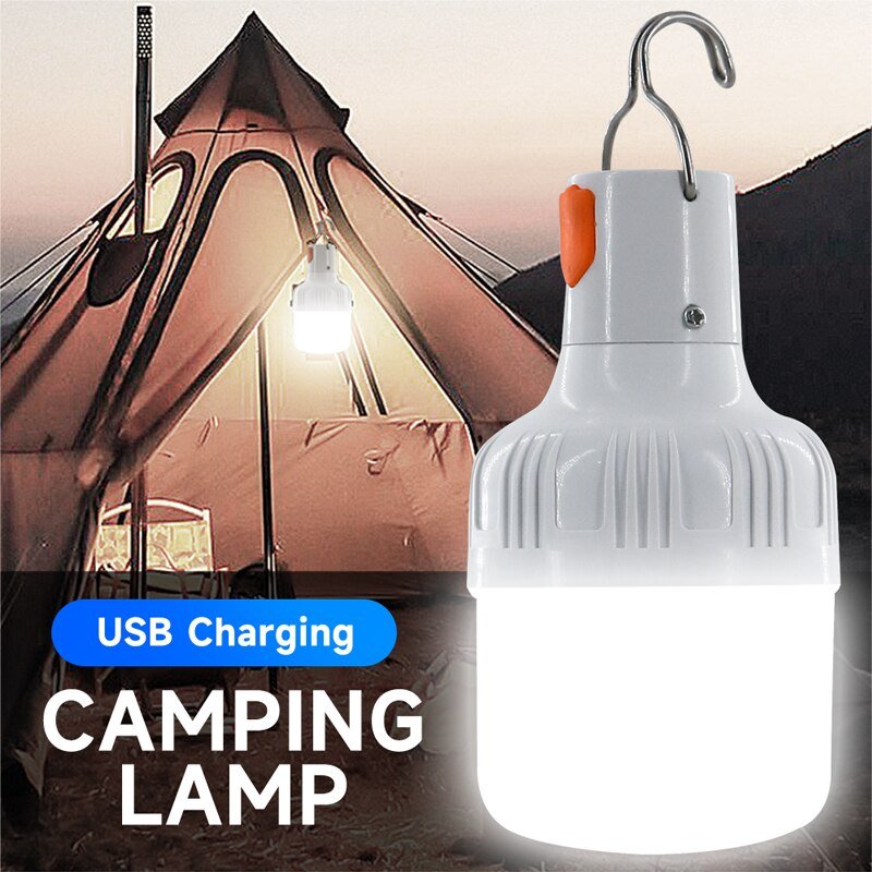 Outdoor USB Oplaadbare Mobiele LED Lamp - Waterdichte Noodverlichting voor Camping en Thuis - Bivakshop