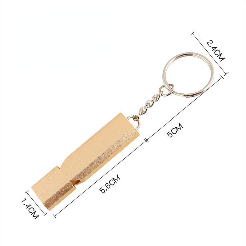 Outdoor Veiligheid Fluitje - Camping - Dubbele Buis Hoge Frequentie - Bivakshop