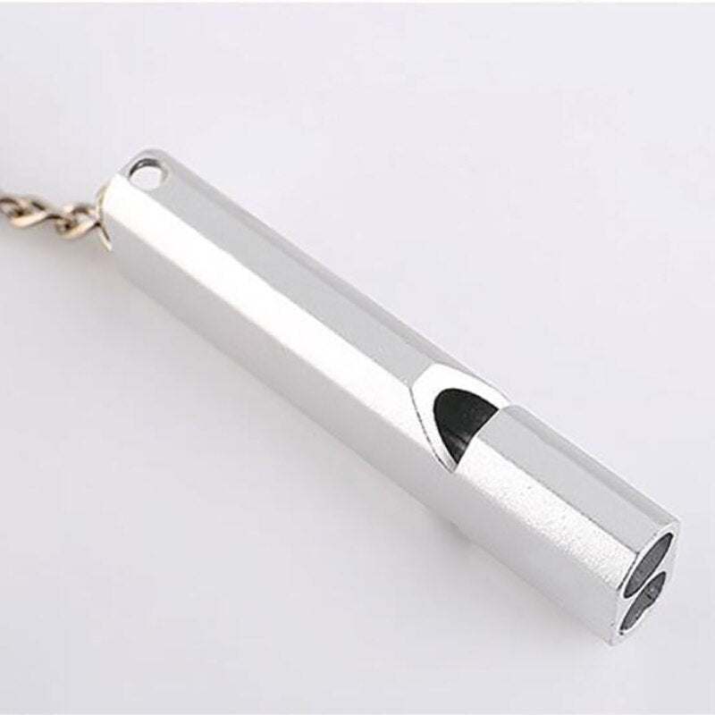Outdoor Veiligheid Fluitje - Camping - Dubbele Buis Hoge Frequentie - Bivakshop
