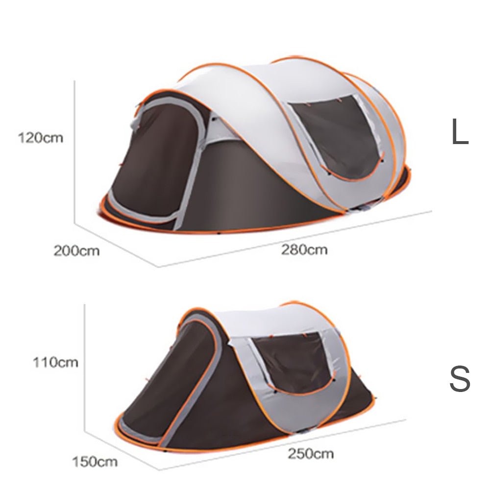 Outdoor vol-automatische instant ontvouwen waterdichte tent - Bivakshop