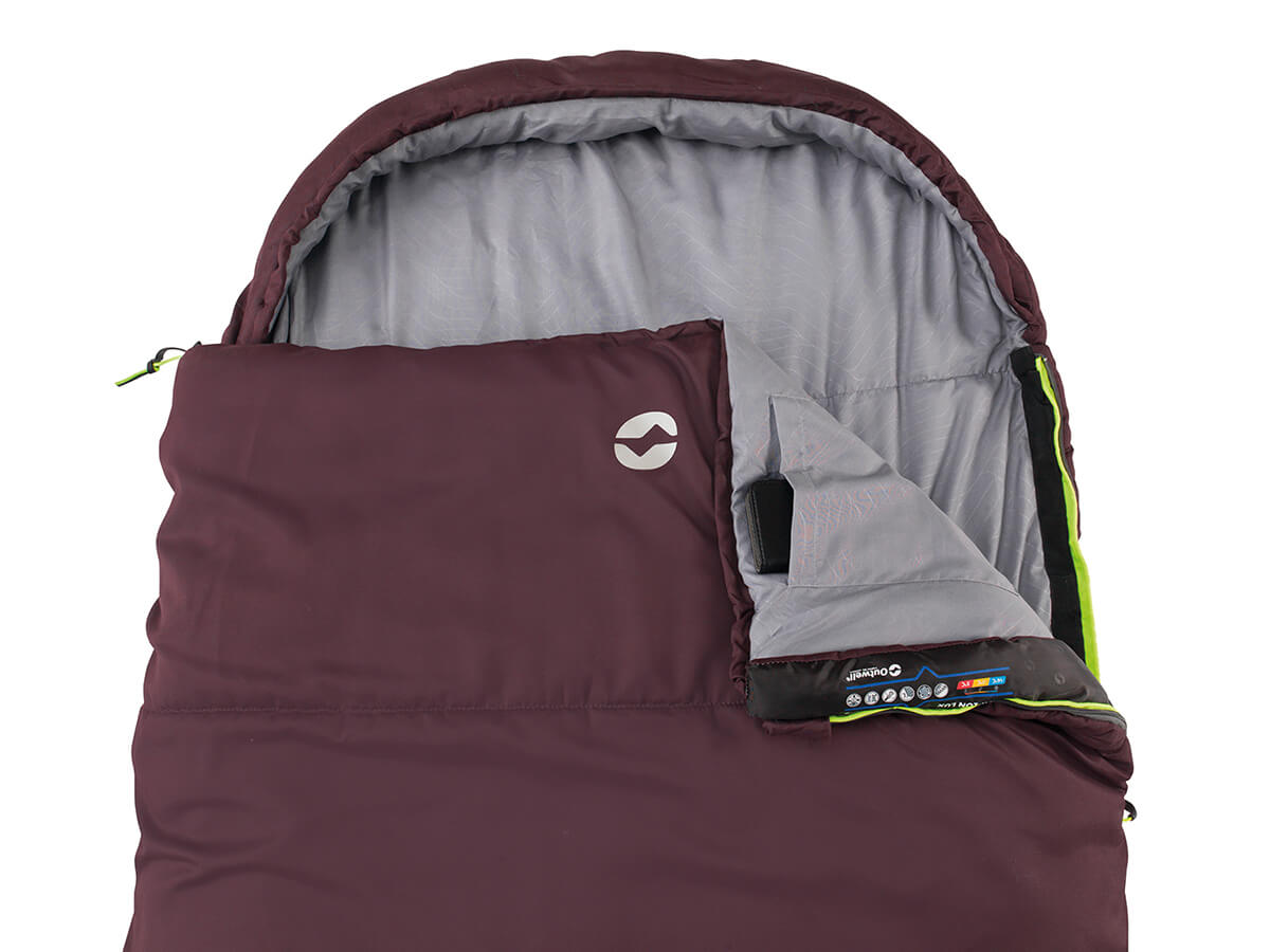 Outwell Campion Lux Slaapzak - Warm, comfortabel en geschikt voor meerdere seizoenen - Bivakshop