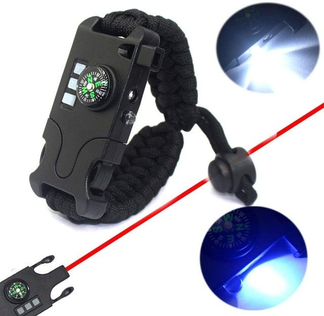 Overlevingspolsband - Armband - LED - Bivakshop