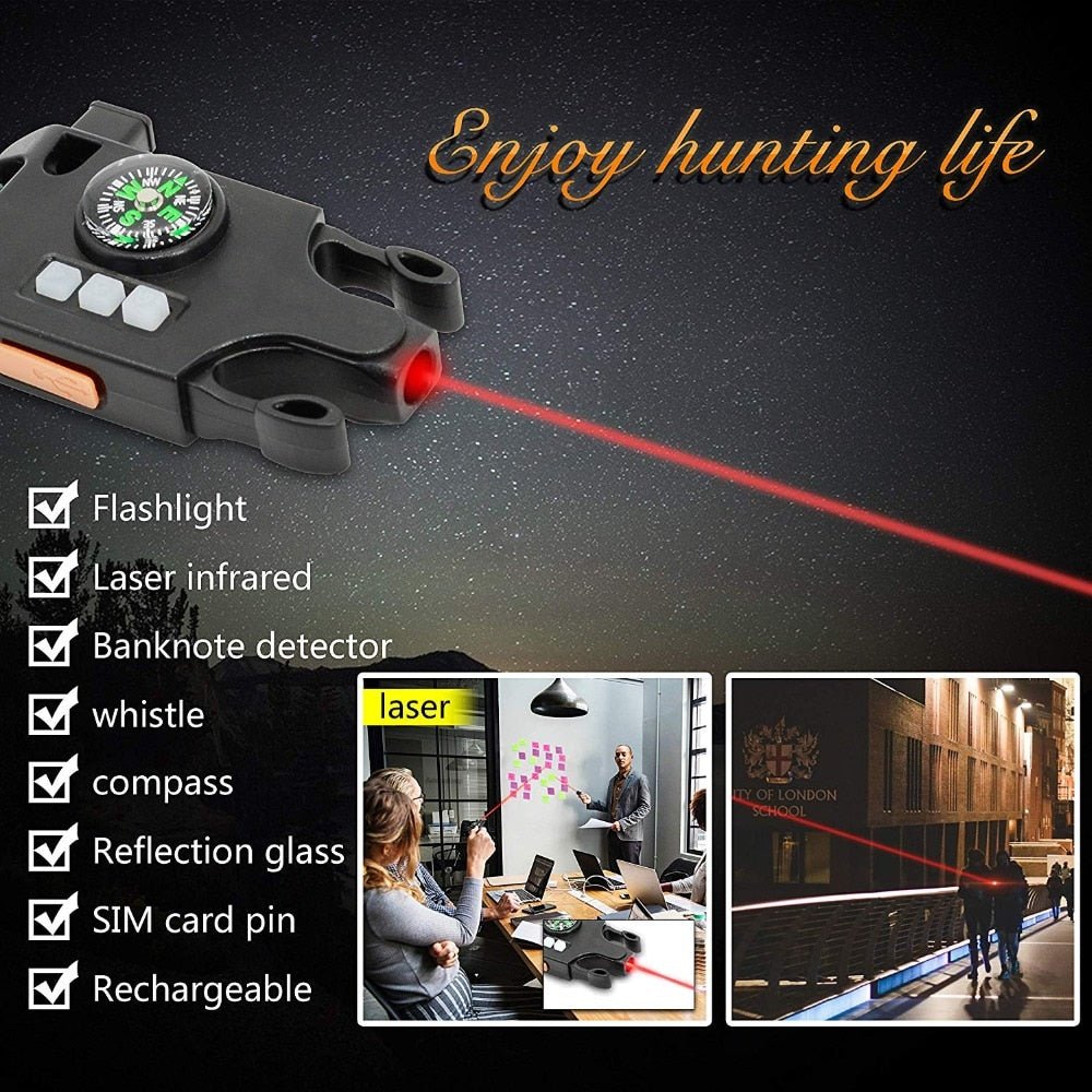 Overlevingspolsband - Armband - LED - Bivakshop