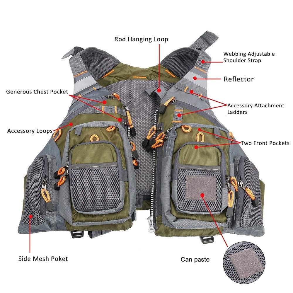 Owlwin Reddingsvest - Zwemvest - Survival Vest - Veiligheid - Bivakshop