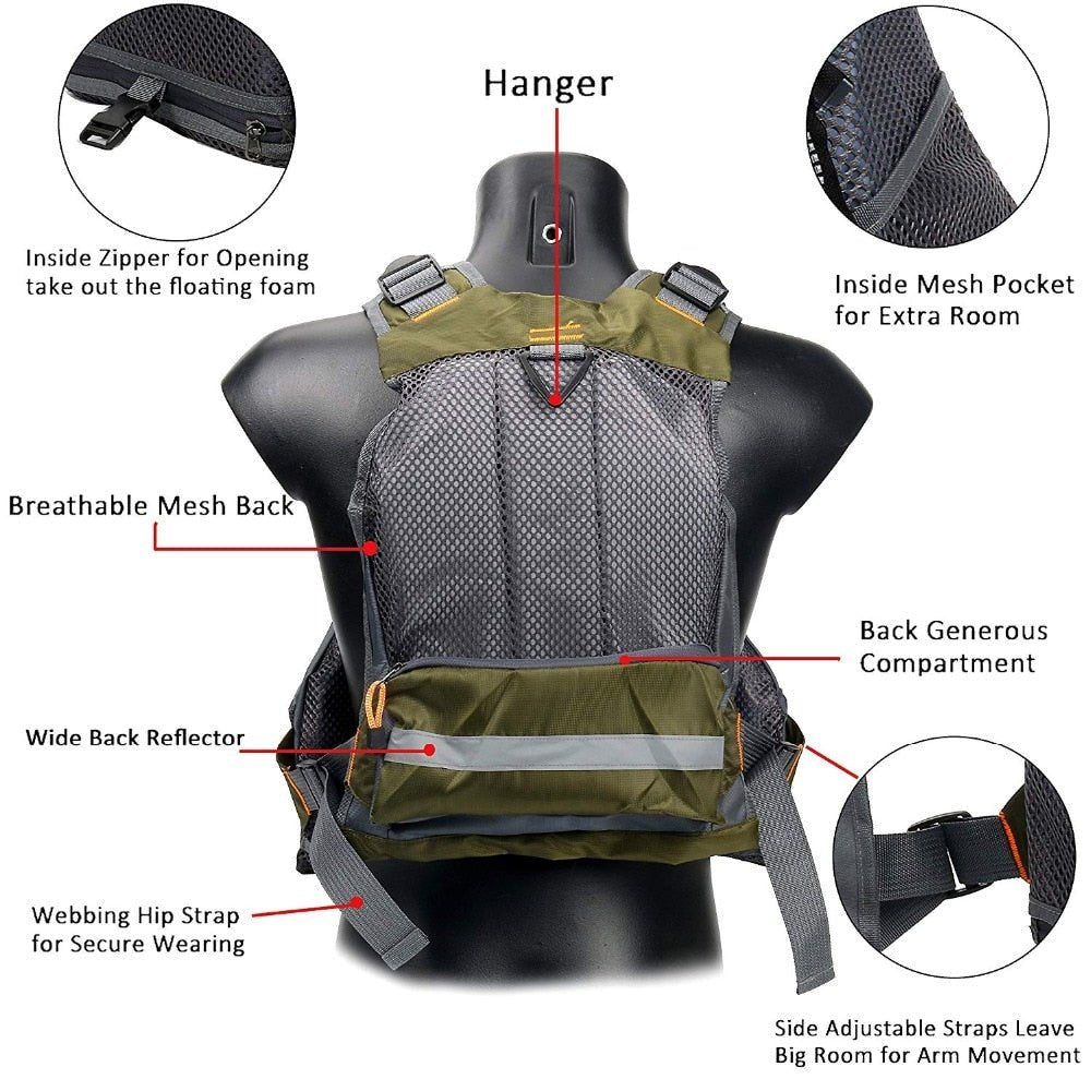 Owlwin Reddingsvest - Zwemvest - Survival Vest - Veiligheid - Bivakshop