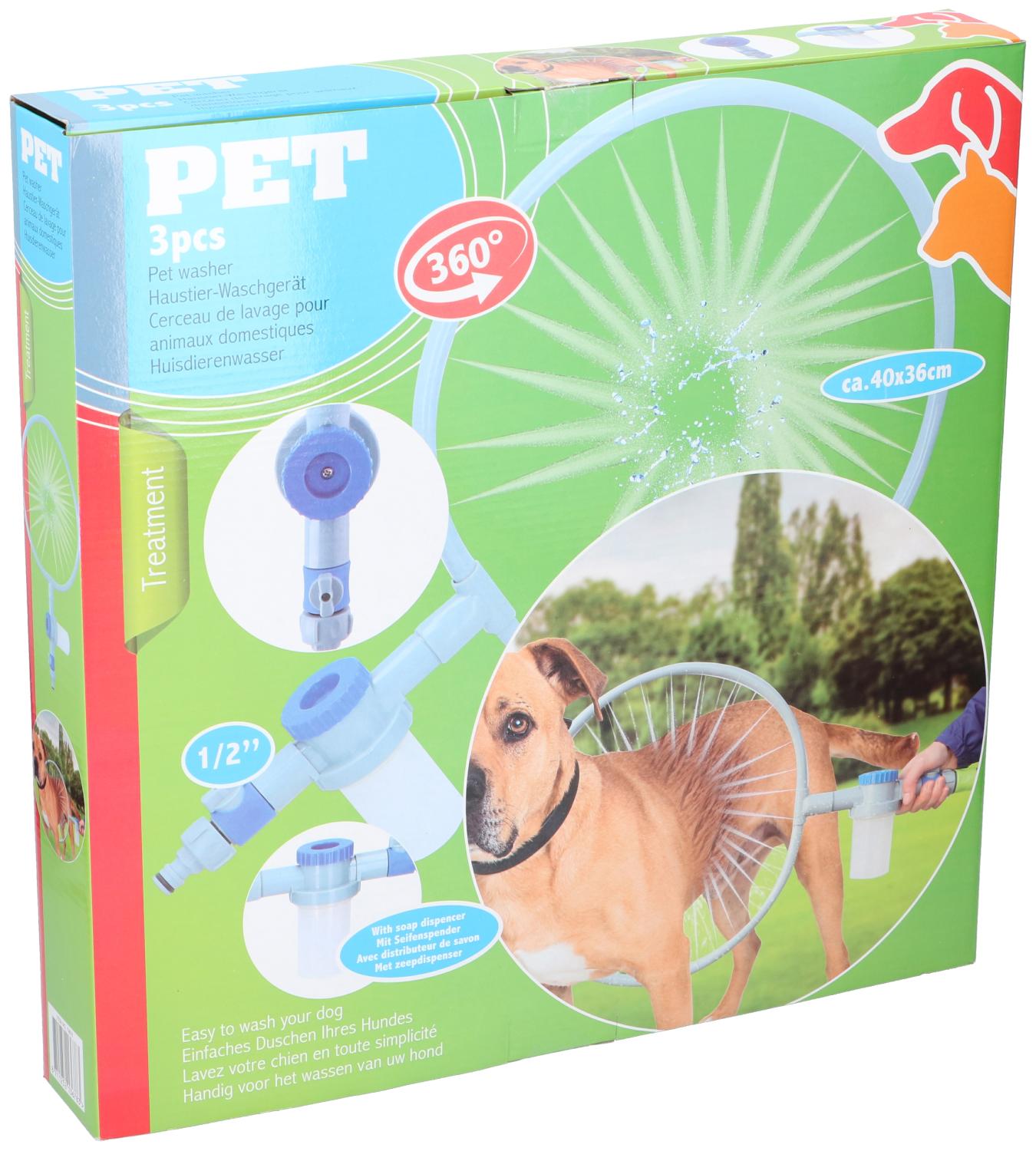 Pet Treatment ABS 360° Wasmachine voor huisdieren - Bivakshop