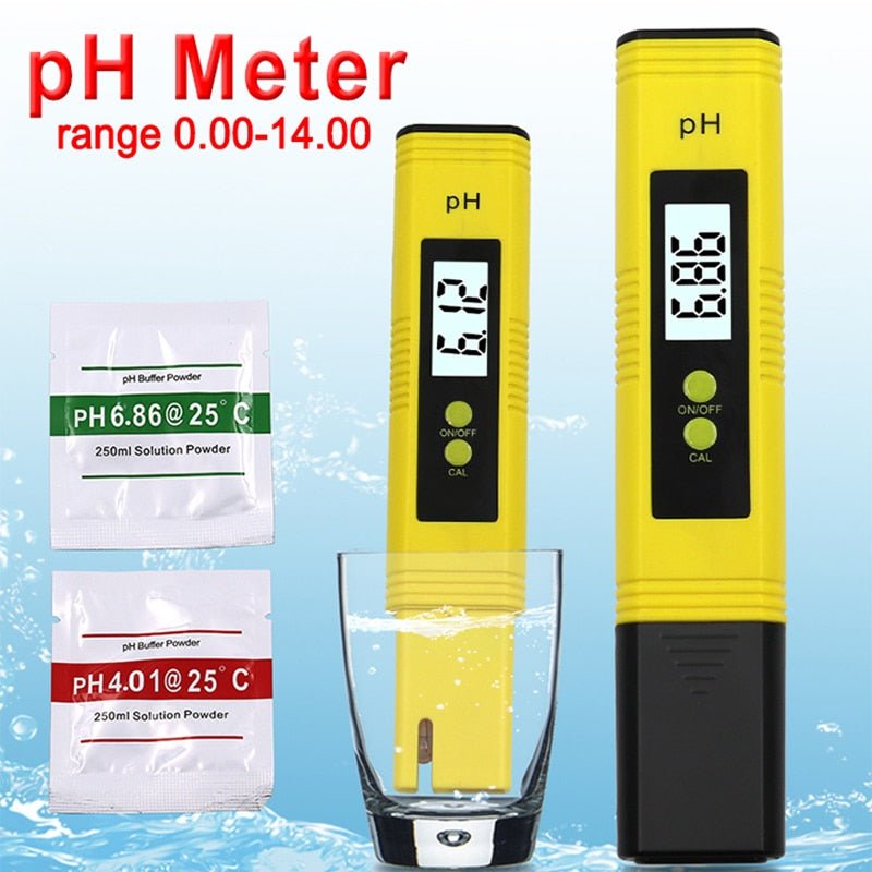 PH Meter 0.01 hoge precisie voor waterkwaliteitstester -Aquarium, Zwembad, Drinkwater - Bivakshop