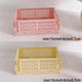 Plastic opvouwbare opbergkrat - Stapelbaar - Opbergdoos organizer - Draagbaar - Bivakshop