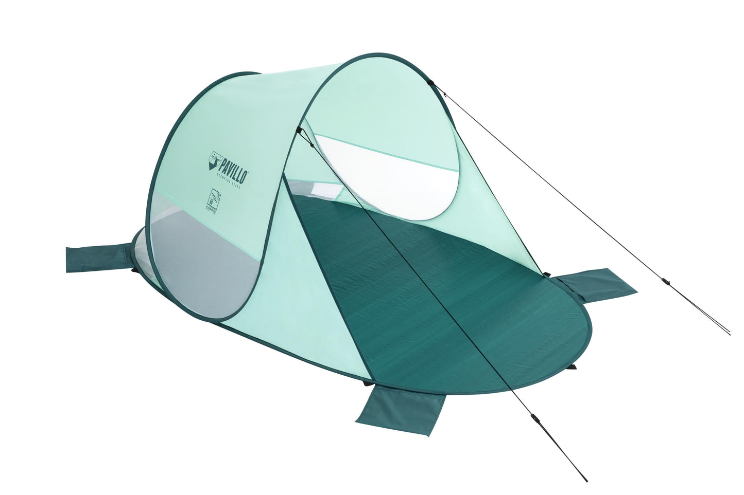 Pop Up Strandtent Pavillo 200X120X90Cm Groen - Bivakshop