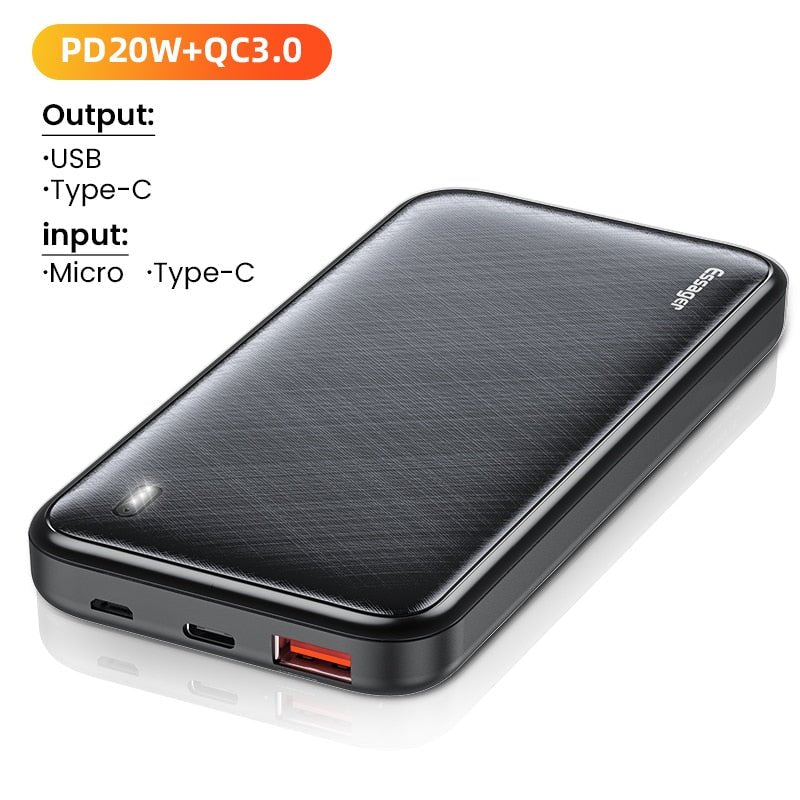 PowerBank - Draagbaar opladen- 20W - 10000mAh - Bivakshop