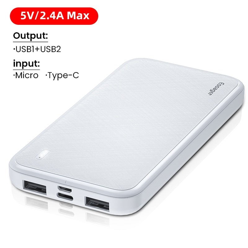 PowerBank - Draagbaar opladen- 20W - 10000mAh - Bivakshop