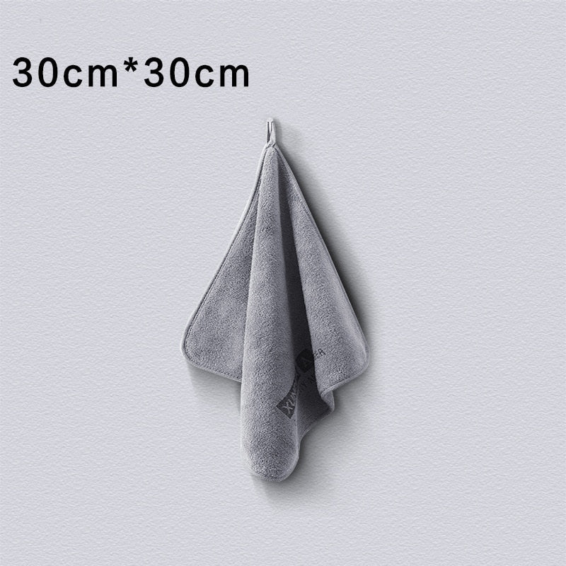 Premium microfiber autowashanddoek - Dubbelzijdige korte fluweel - Auto reiniging en drogen - Bivakshop