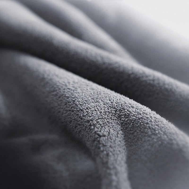 Premium microfiber autowashanddoek - Dubbelzijdige korte fluweel - Auto reiniging en drogen - Bivakshop