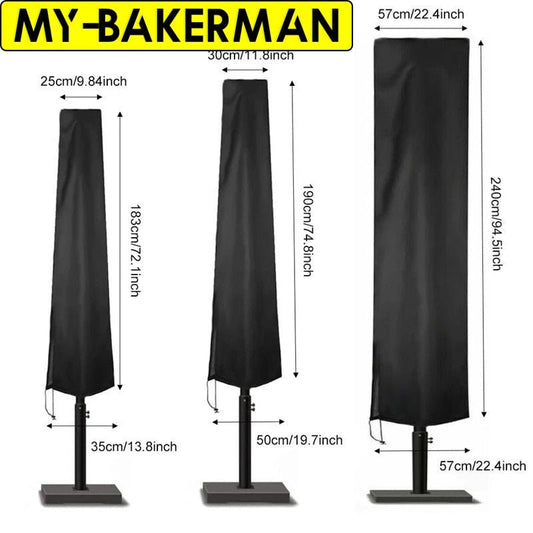 Premium waterdichte parapluhoes voor buiten - Zonnescherm en regenbescherming - Tuin en patio accessoires - Bivakshop