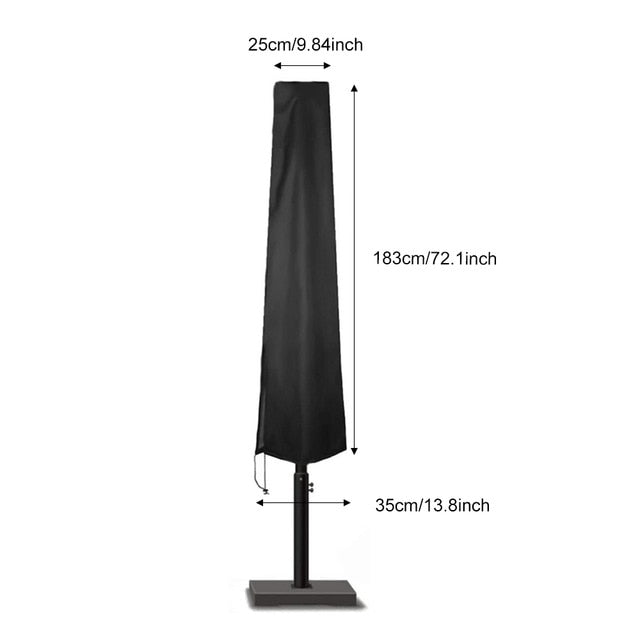 Premium waterdichte parapluhoes voor buiten - Zonnescherm en regenbescherming - Tuin en patio accessoires - Bivakshop