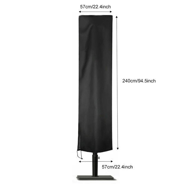 Premium waterdichte parapluhoes voor buiten - Zonnescherm en regenbescherming - Tuin en patio accessoires - Bivakshop