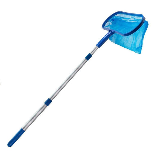 Professionele skimmer met telescopische paal voor zwembadreiniging - Lichtgewicht - Bivakshop