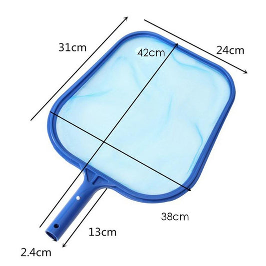 Professionele skimmer met telescopische paal voor zwembadreiniging - Lichtgewicht - Bivakshop